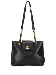 Chanel Pre-Owned сумка на плечо 1997-го года с поворотным замком и логотипом CC