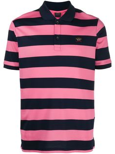 Paul & Shark striped short sleeve polo shirt