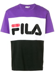Fila футболка в стиле колор-блок
