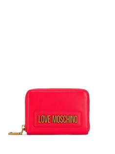 Love Moschino кошелек с круговой молнией и логотипом