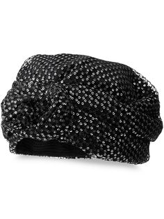 Maison Michel тюрбан Hiromi с пайетками