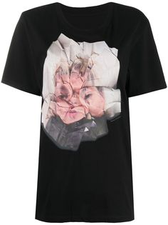 MM6 Maison Margiela футболка с графичным принтом