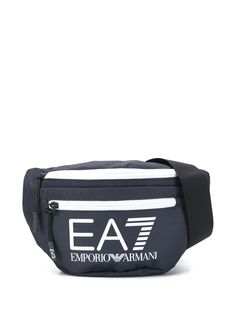 Ea7 Emporio Armani поясная сумка с логотипом