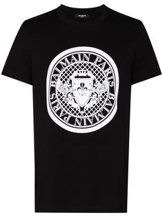 Balmain футболка с логотипом