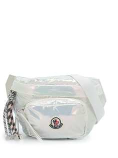 Moncler поясная сумка с нашивкой-логотипом