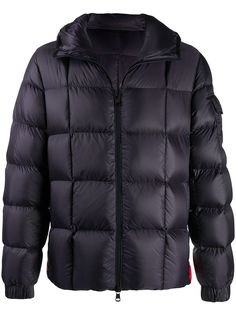 Moncler стеганая куртка с капюшоном