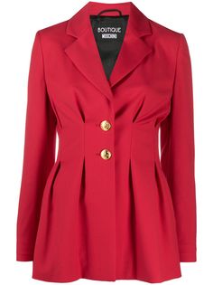 Boutique Moschino приталенный блейзер