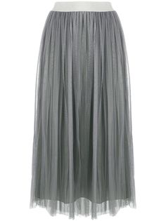 Fabiana Filippi плиссированная юбка из тюля