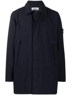 Stone Island легкая куртка с нашивкой-логотипом