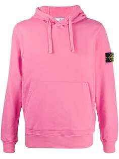 Stone Island худи с нашивкой-логотипом