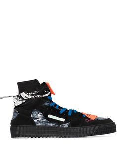 Off-White высокие кеды Court
