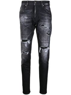 Dsquared2 джинсы кроя слим с нашивкой