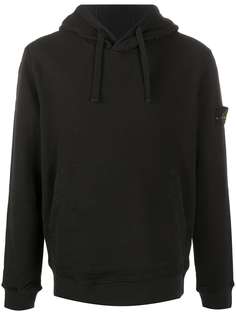 Stone Island худи с нашивкой-логотипом