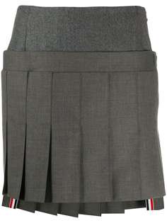 Thom Browne плиссированная юбка мини