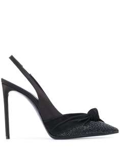 Saint Laurent туфли с узлом