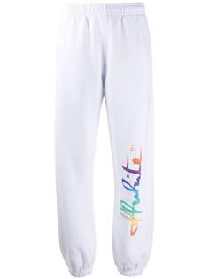 Off-White RAINBOW OFFWHITE SWEATPANTS WHITE MULTIC