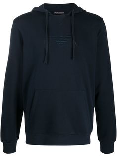 Emporio Armani худи с вышитым логотипом