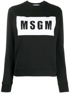 MSGM толстовка с логотипом