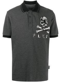 Philipp Plein рубашка поло с принтом