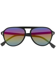 Fendi Eyewear солнцезащитные очки с градиентными линзами