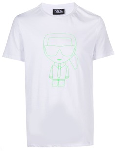 Karl Lagerfeld футболка с короткими рукавами и логотипом
