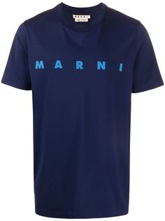 Marni футболка с логотипом