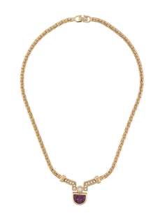 Christian Dior декорированное колье 1990-х годов