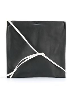 Jil Sander объемная сумка на плечо с логотипом