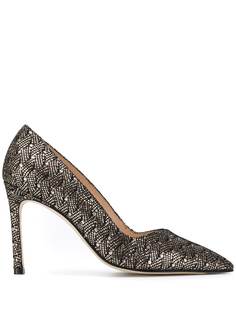Stuart Weitzman туфли-лодочки Anny с кристаллами