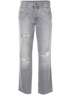 Ermanno Scervino джинсы бойфренды с завышенной талией