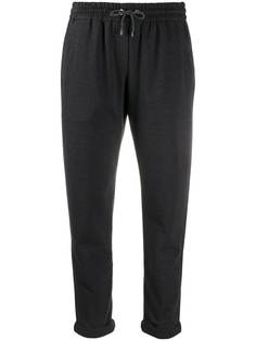 Brunello Cucinelli укороченные брюки с кулиской