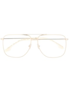 Victoria Beckham Eyewear очки в массивной квадратной оправе