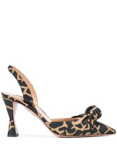Aquazzura туфли Kiki с ремешком на пятке