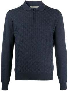 Corneliani джемпер с геометричным узором