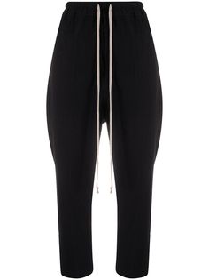 Rick Owens укороченные брюки Astaires с кулиской