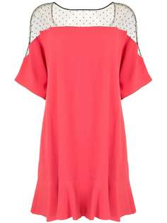 RedValentino платье мини с оборками