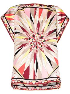 Emilio Pucci блузка Kaleidosope с принтом