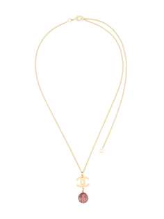 Chanel Pre-Owned колье 2010-го года с подвеской-логотипом CC