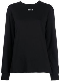 MSGM футболка с логотипом