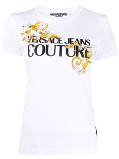 Versace Jeans Couture футболка с графичным логотипом