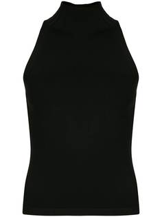 Dion Lee топ без рукавов с высоким воротником