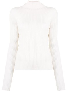 Dion Lee джемпер в рубчик с открытой спиной