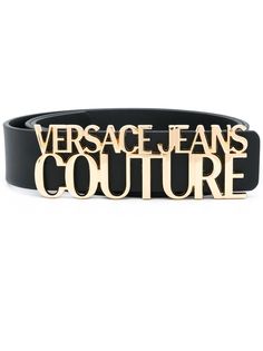Versace Jeans Couture ремень с пряжкой-логотипом