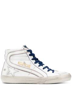 Golden Goose высокие кеды Slide
