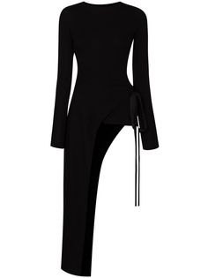 Rosetta Getty ROSET TOP BLSE CN LS FTTD JRSY W TIE WST