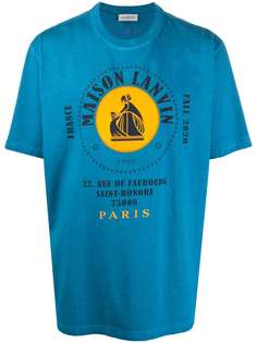 LANVIN футболка с логотипом