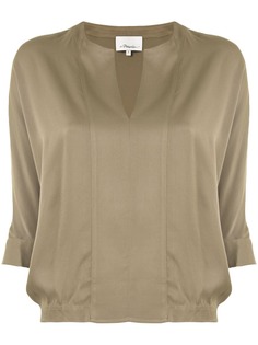 3.1 Phillip Lim SATIN DOLMAN SLEEVE TOP