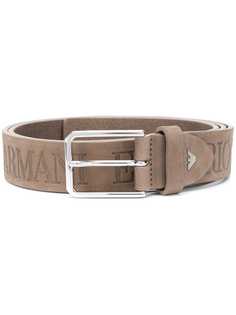 Emporio Armani ремень с вышитым логотипом