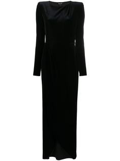Giorgio Armani платье с длинным рукавами