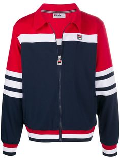 Fila куртка в стиле колор-блок с логотипом